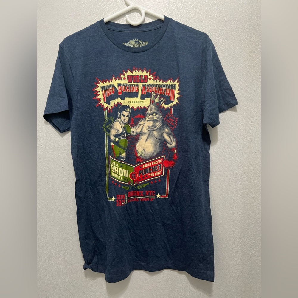 Nintendo NES punch-out shirt geekfuel size medium NWOT